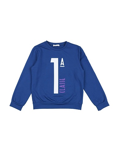 ALVIERO MARTINI 1a CLASSE Sweatshirt Blue 96% Cotton, 4% Elastane