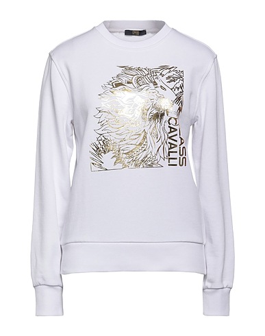 CAVALLI CLASS Sweatshirt White 100% Cotton