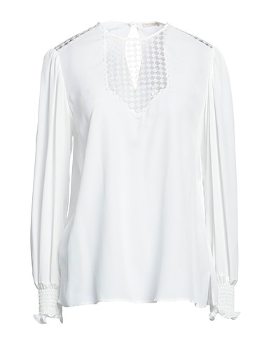 TRUE ROYAL Top Bianco 100% Viscosa