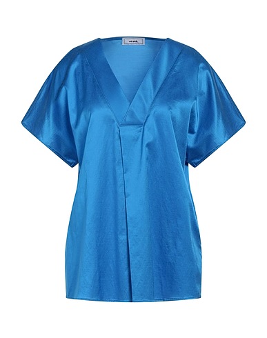 JIJIL Top Azure 58% Cotton, 35% Silk, 7% Elastane
