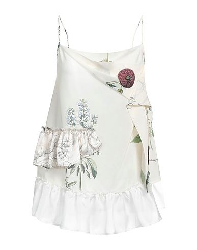 SEMICOUTURE Camisole Bianco 100% Seta