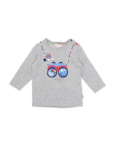 PAUL SMITH T-shirt Grigio chiaro 100% Cotone