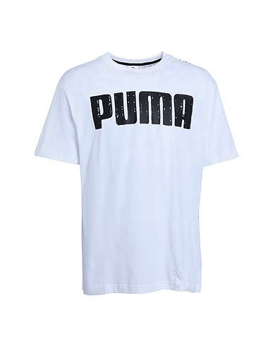 PUMA T-shirt PUMA x JOSHUA VIDES Tee
 White 100% Cotton