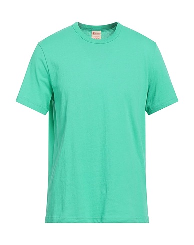 CHAMPION Basic T-Shirt Light green 100% Cotton