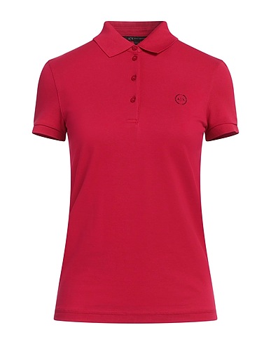 ARMANI EXCHANGE Polo shirt Magenta 100% Cotton