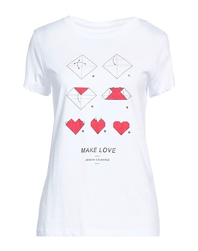 ARMANI EXCHANGE T-shirt White 100% Cotton