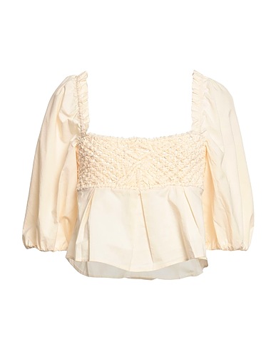 PINKO Top Ivory 100% Cotton