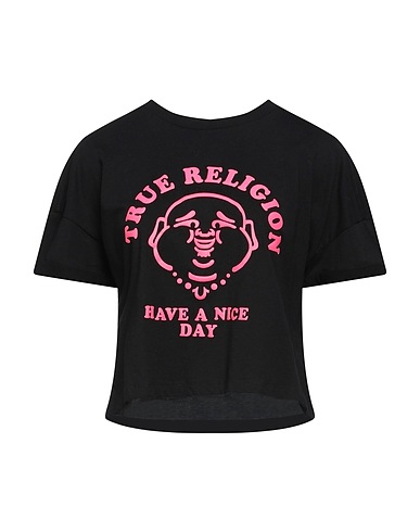 TRUE RELIGION T-shirt Black 100% Cotton