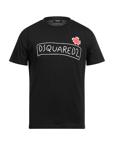 DSQUARED2 T-shirt Black 100% Cotton