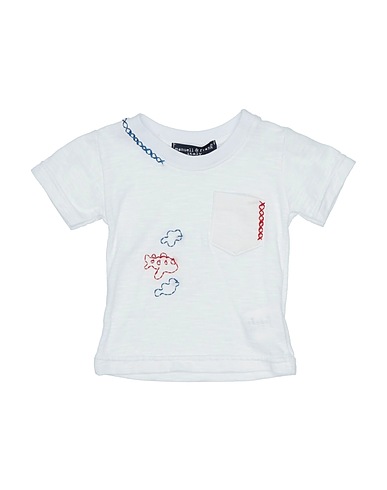 MANUELL & FRANK T-shirt White 100% Cotton