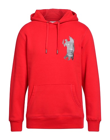 MOACONCEPT Hooded sweatshirt Red 80% Cotton, 20% Polyamide