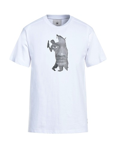 MOACONCEPT T-shirt Bianco 100% Cotone
