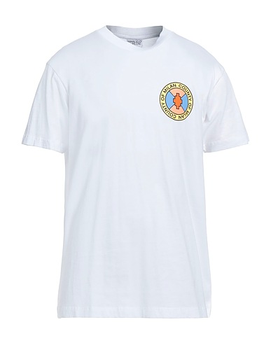MARCELO BURLON T-shirt White 100% Cotton, Elastane
