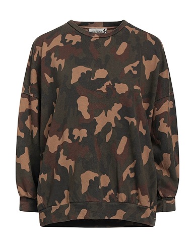 HAVEONE Sweatshirt Dark green 100% Cotton