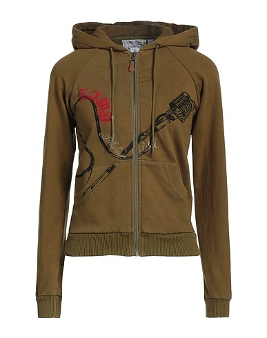 L.A.M.B. Hooded track jacket  Military green 80% Cotton, 20% Polyester