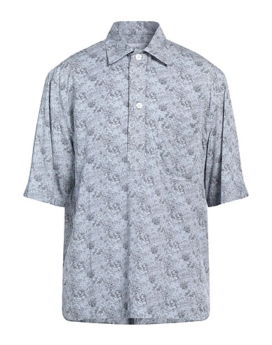 AGLINI Polo shirt Light grey 100% Lyocell