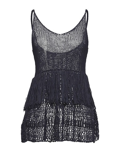 P.A.R.O.S.H. Evening top Midnight blue 75% Cotton, 25% Polyester