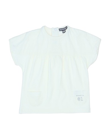 TDM+MONELLO T-shirt Ivory 95% Cotton, 5% Elastane