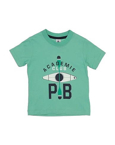 PETIT BATEAU T-shirt Light green 100% Cotton