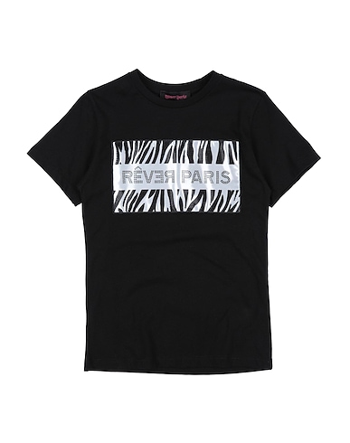 RÊVER Paris T-shirt Black 100% Cotton