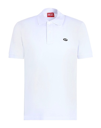 DIESEL Polo shirt T-SMITH-DOVAL-PJ
 White 100% Cotton