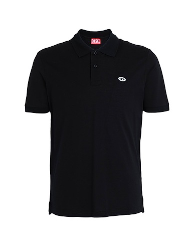 DIESEL Polo shirt T-SMITH-DOVAL-PJ
 Black 100% Cotton