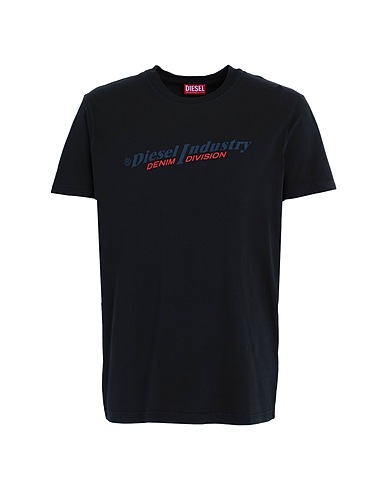 DIESEL T-shirt T-DIEGOR-IND
 Black 100% Cotton