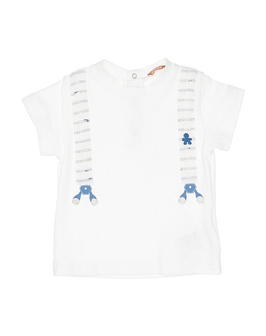 LE BEBÉ T-shirt Blanc 96% Coton, 4% Élasthanne
