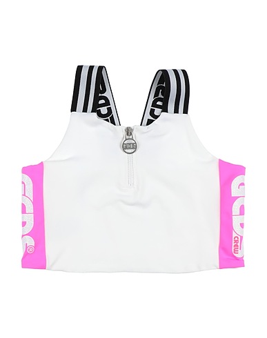 GCDS MINI T-shirt White 91% Polyamide, 9% Elastane