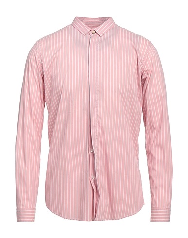MARSĒM Striped shirt Antique rose 68% Cotton, 30% Polyamide, 2% Elastane