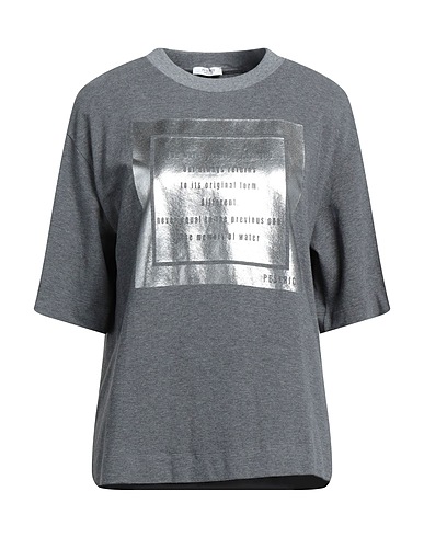 PESERICO オーバーサイズTシャツ グレー コットン 91% / ポリウレタン 9%
