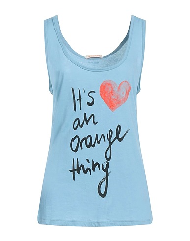 BOSS Vest Pastel blue 100% Cotton