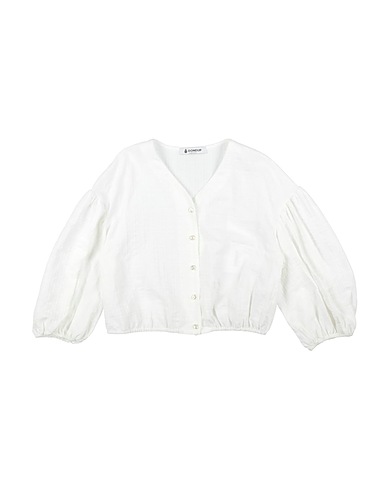 DONDUP Camicie e bluse tinta unita Bianco 100% Cotone