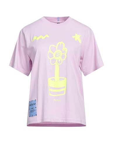 McQ Alexander McQueen T-shirt Lilac 100% Cotton, Polyester