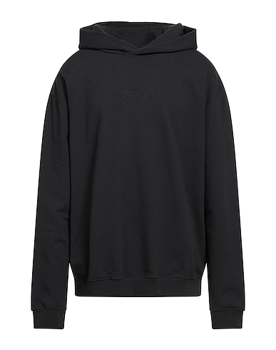 MAISON MARGIELA Hooded track jacket  Black 100% Cotton