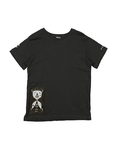HEROS T-shirt Military green 95% Cotton, 5% Elastane