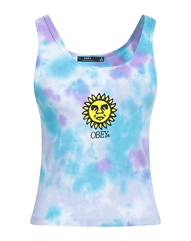 OBEY Tanktop Lila 100% Baumwolle