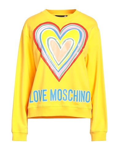 LOVE MOSCHINO Sweatshirt Marigold 95% Cotton, 5% Elastane