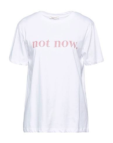 FIRSTAGE T-shirt Bianco 100% Cotone