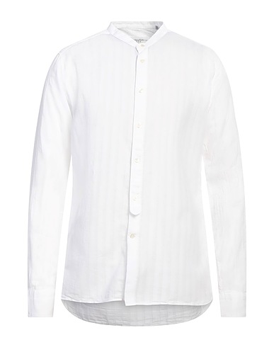TINTORIA MATTEI 954 Camicia tinta unita Bianco 100% Cotone