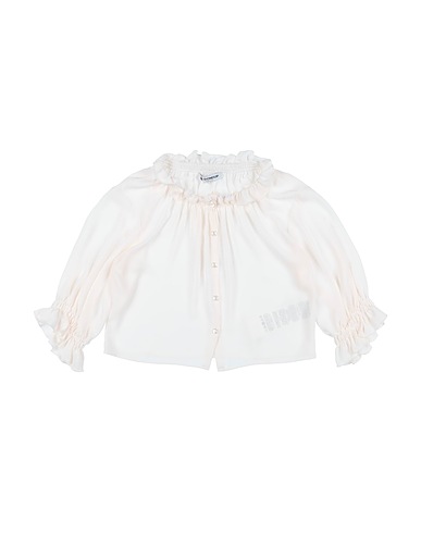 DONDUP Solid colour shirts & blouses Light pink 100% Polyester