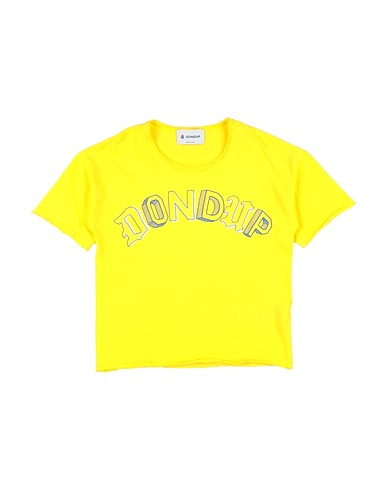 DONDUP T-shirt Yellow 100% Cotton