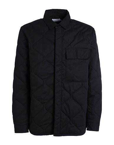 TOPMAN Solid colour shirt Black 100% Cotton