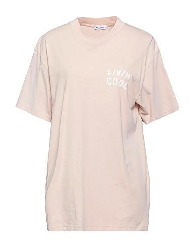 LIVINCOOL T-shirt Beige 100% Cotton