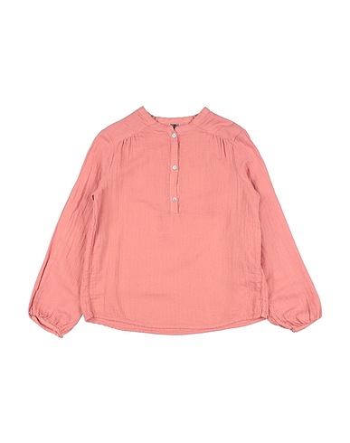 BONTON Blouse Pink 98% Cotton, 2% Metallic fiber