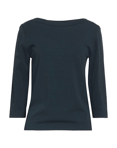 ROBERTO COLLINA Basic T-Shirt Navy blue 83% Viscose, 17% Polyester