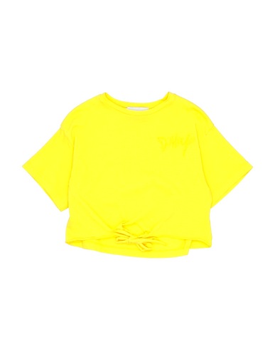 DONDUP T-shirt Yellow 100% Cotton