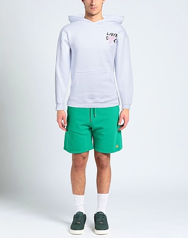 LIVINCOOL Felpa Bianco 100% Cotone