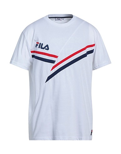 FILA T-shirt Bianco 100% Cotone