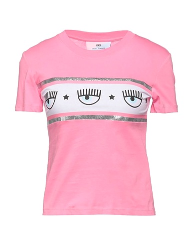 CHIARA FERRAGNI T-shirt Pink 100% Cotton